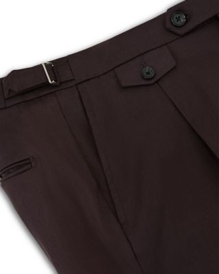 Reiss Float Side Adjuster Slim Pleated Trousers, photo 5