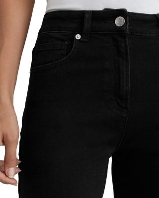 Reiss Petite Isabel Mid Rise Slim Jeans in Black, photo 4