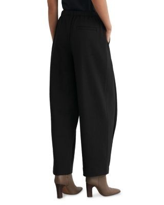 Reiss Leoni Cotton Blend Barrel-Leg Pants, photo 2