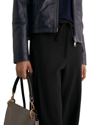 Reiss Leoni Cotton Blend Barrel-Leg Pants, photo 5