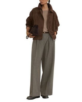 Reiss Petites Katya Pleated Wide Leg Pants, photo 2