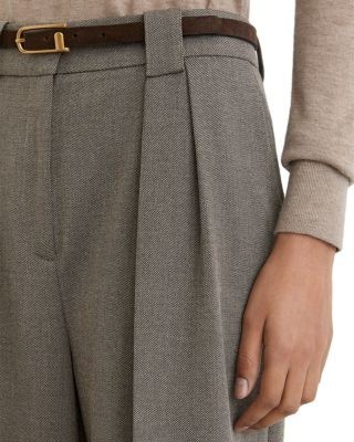 Reiss Petites Katya Pleated Wide Leg Pants, photo 5