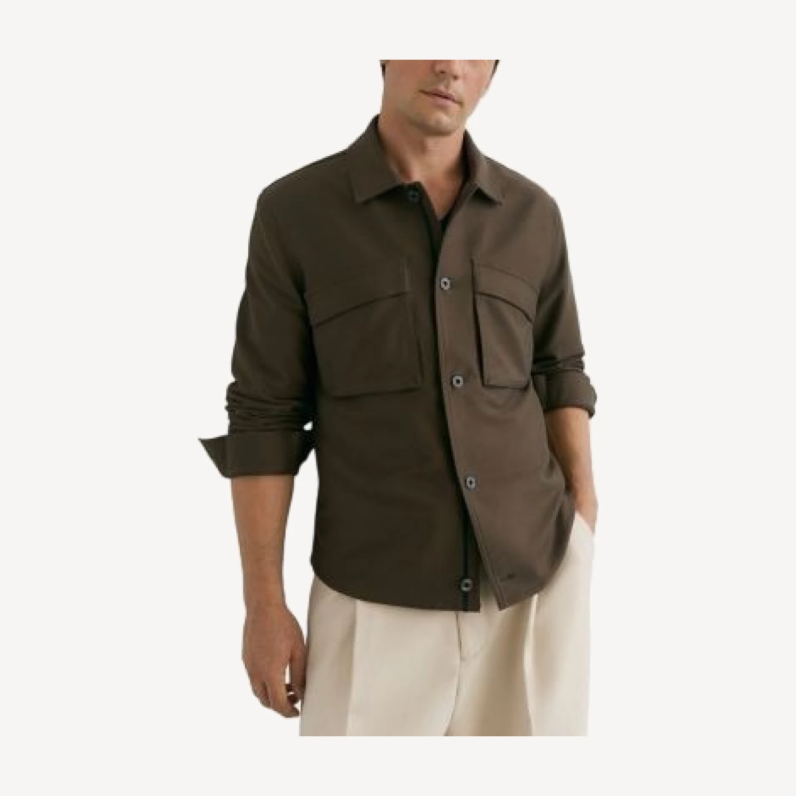 Reiss Tracer Regular Fit Overshirt