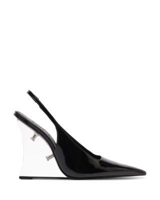 Schutz Women's Stella Patent Leather Slingback Pumps, photo 2