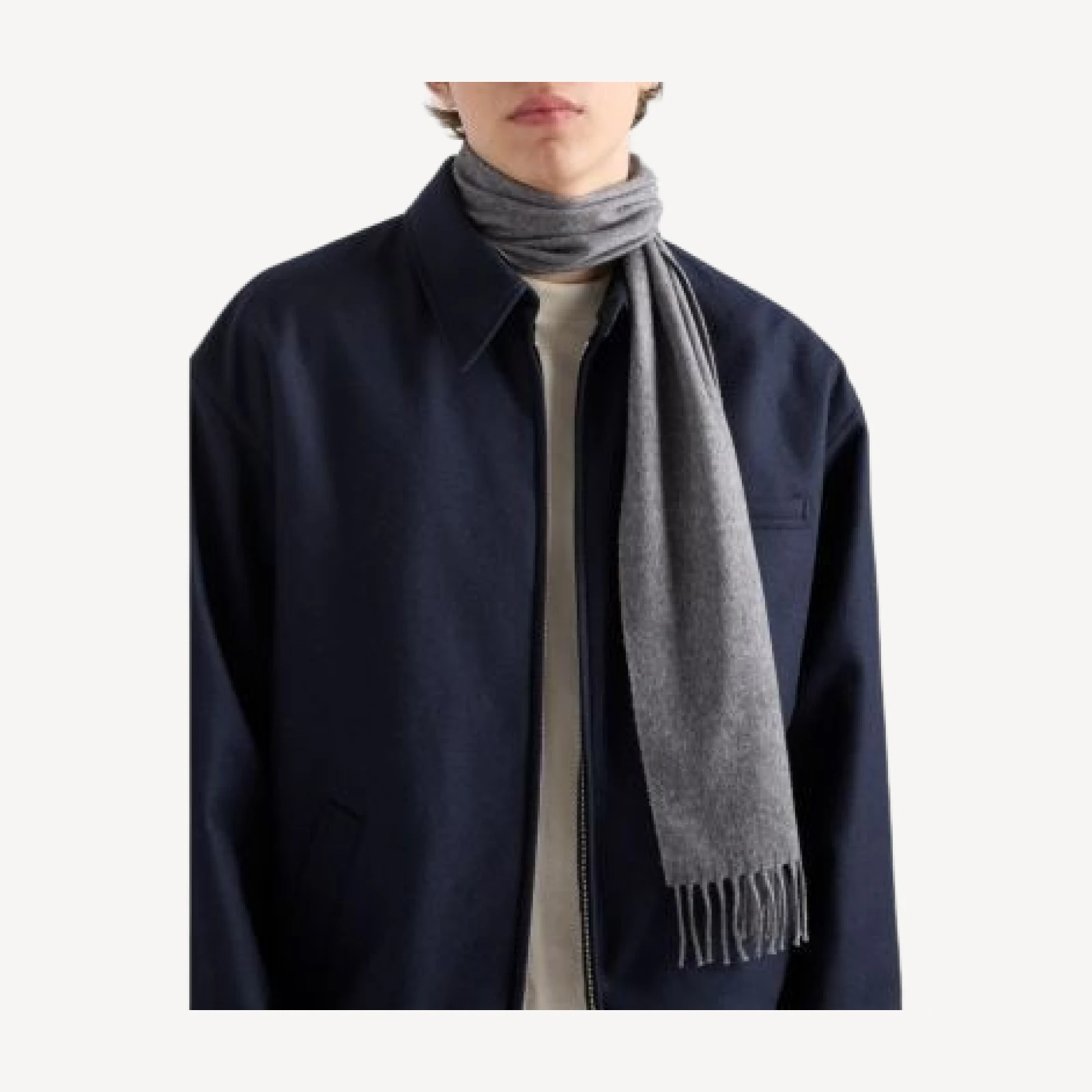 Prada Silk and Cashmere Scarf