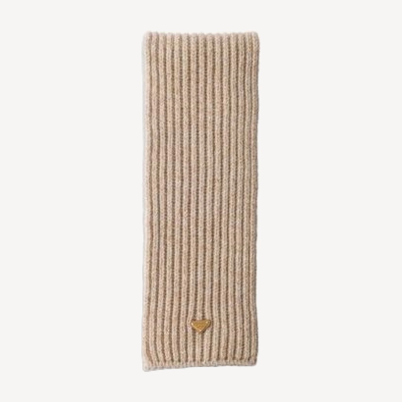 Prada Wool and Mouline Cashmere Scarf