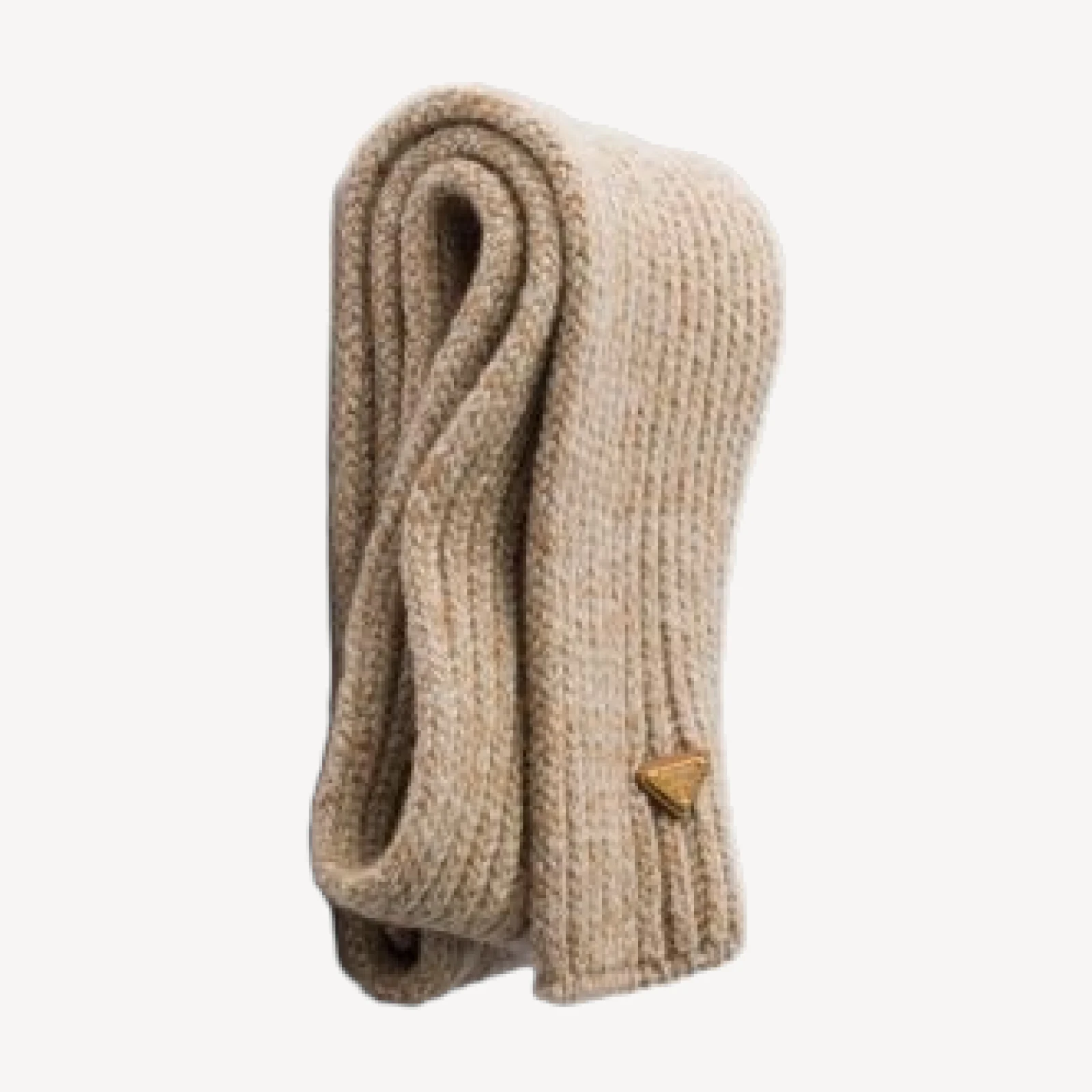 Prada Wool and Mouline Cashmere Scarf