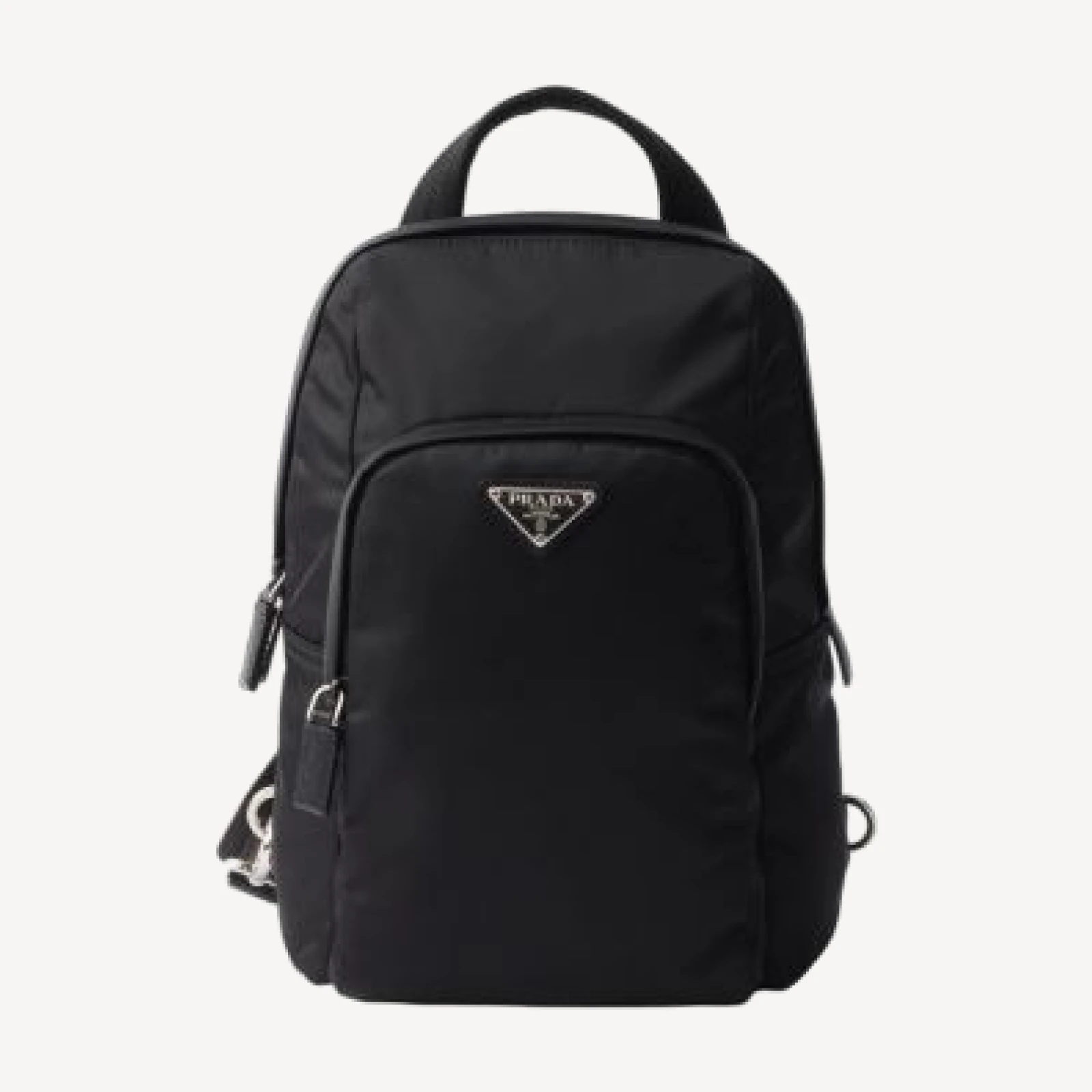 Prada Re-Nylon And Saffiano Leather Backpack