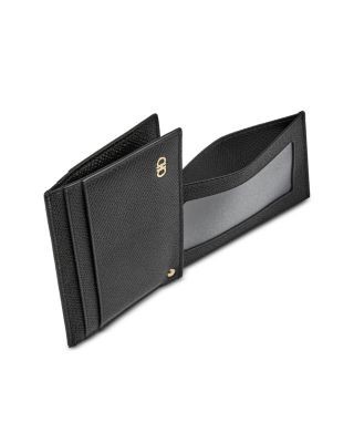 Ferragamo Gancini Revival Leather Id Window Card Case