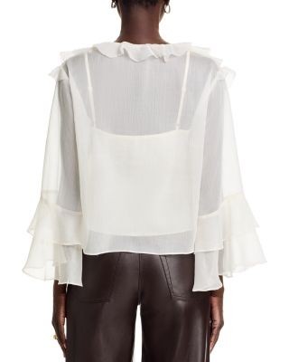 Aqua Ruffled Top - Exclusive, photo 2