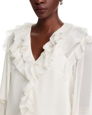 Aqua Ruffled Top - Exclusive, photo 4