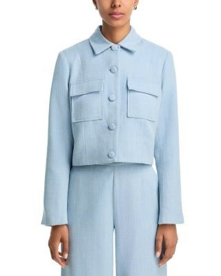 Aqua Shimmer Tweed Blazer - Exclusive, photo 2