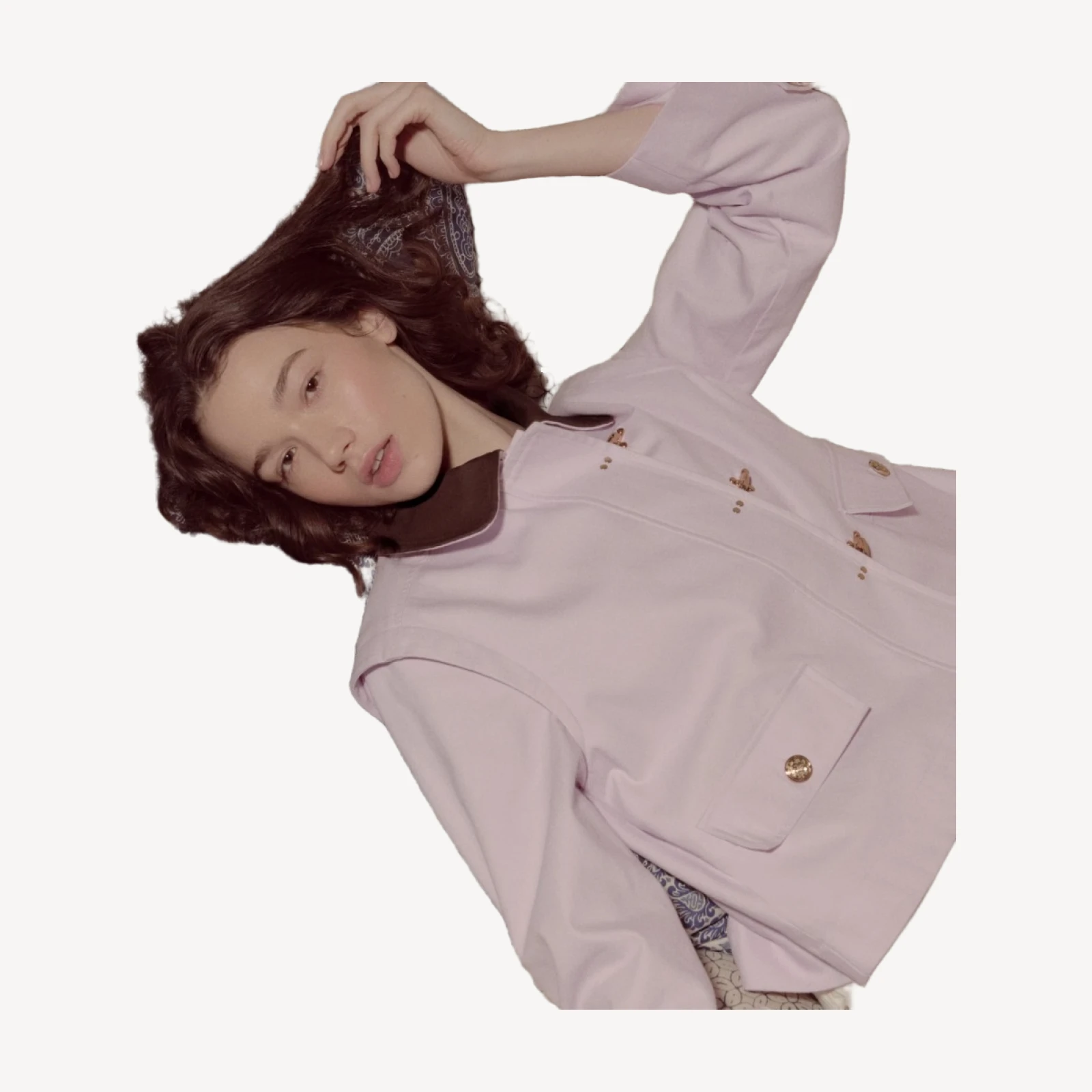 The Clarisse Jacket - Light Pink