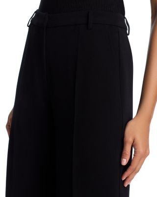 Aqua Wide Leg Trousers - Exclusive, photo 5