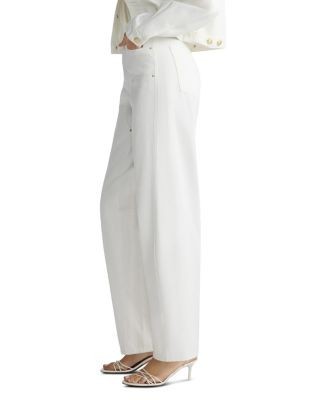 DL1961 Miro High Rise Barrel Jeans in White Fountain, photo 4