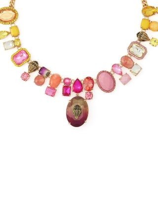 Kurt Geiger London Signature Eagle Gemstone Statement Collar Necklace, 16-18, photo 4