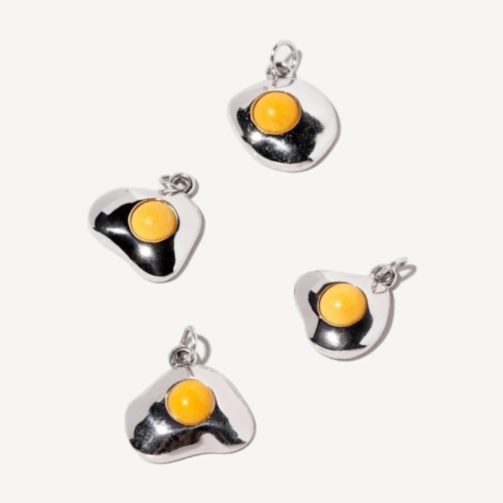Sunny Side Up Egg Charm