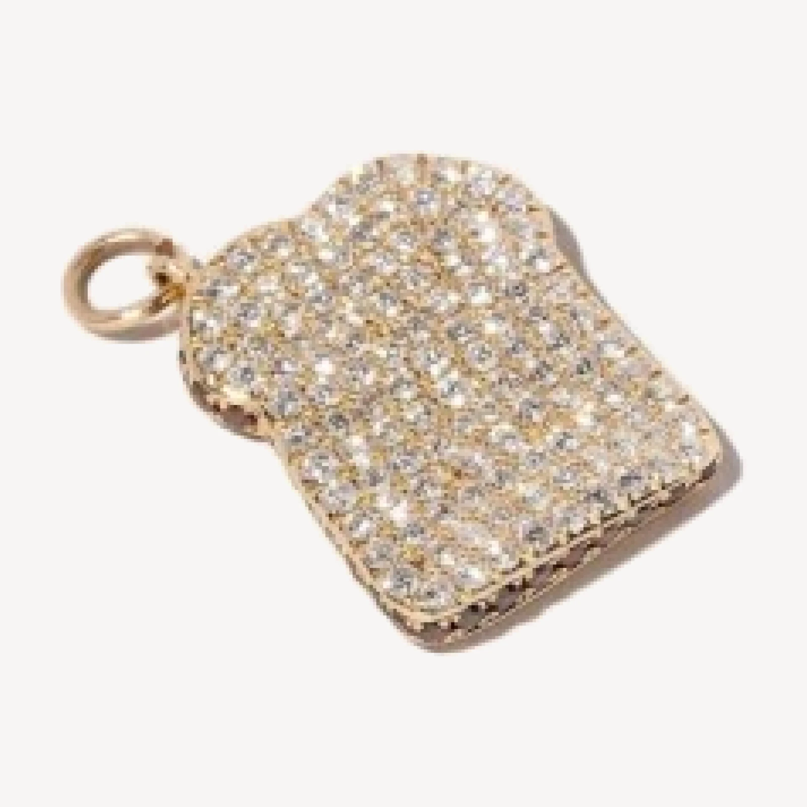 Pavé Toast Charm