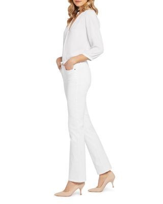 Nydj Petite Marilyn High Rise Straight Jeans