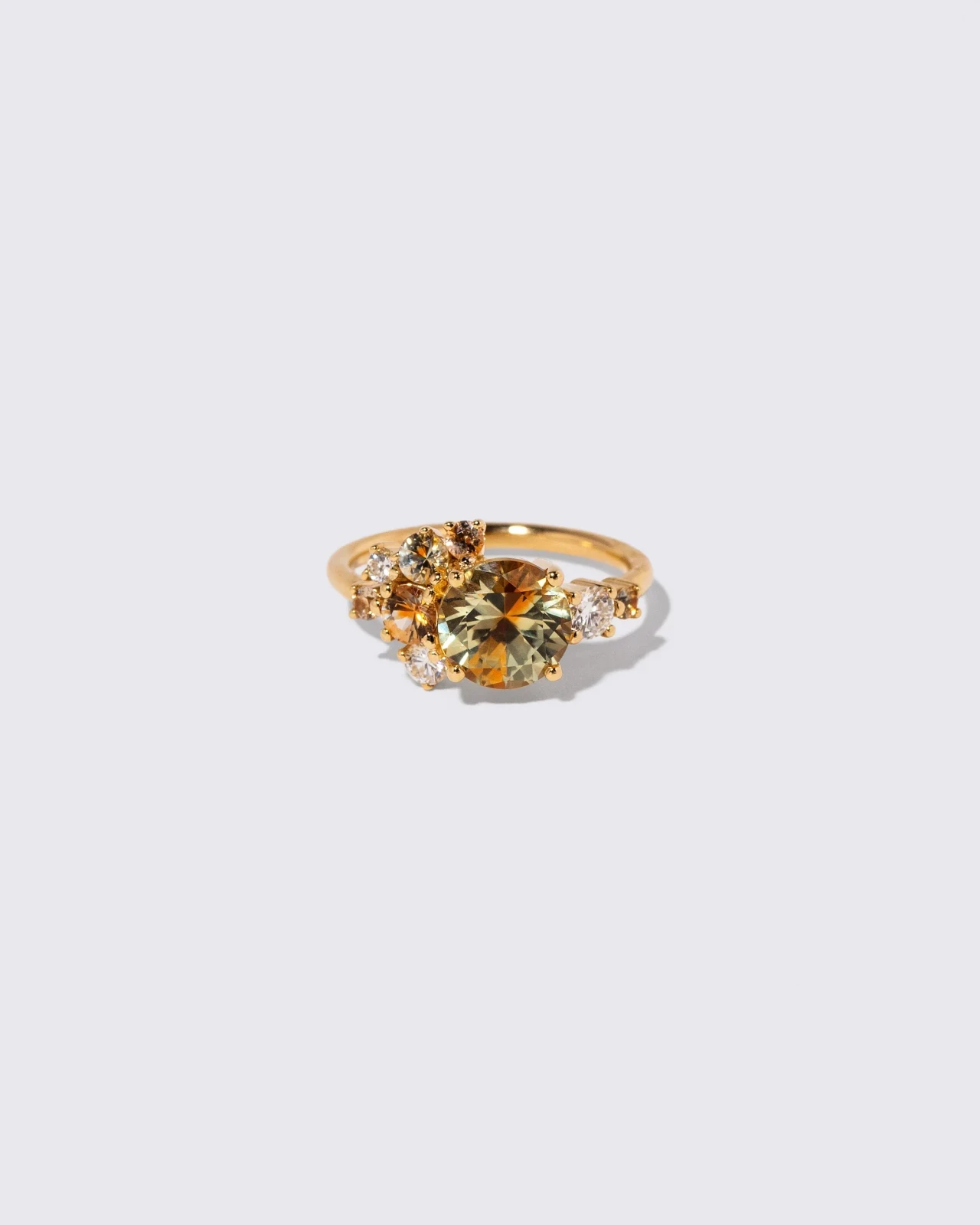 Vega Ring - Bicolor Sapphire