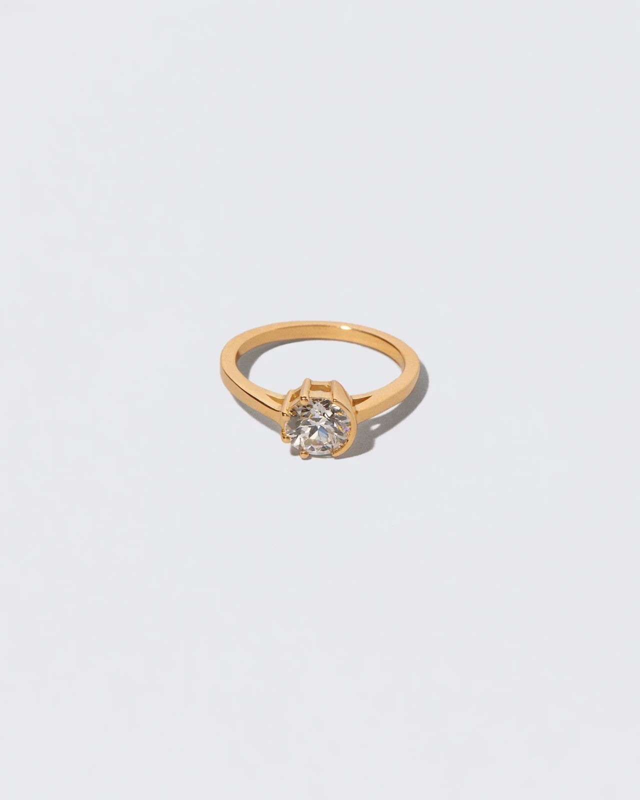 Sun & Moon Ring - White Diamond