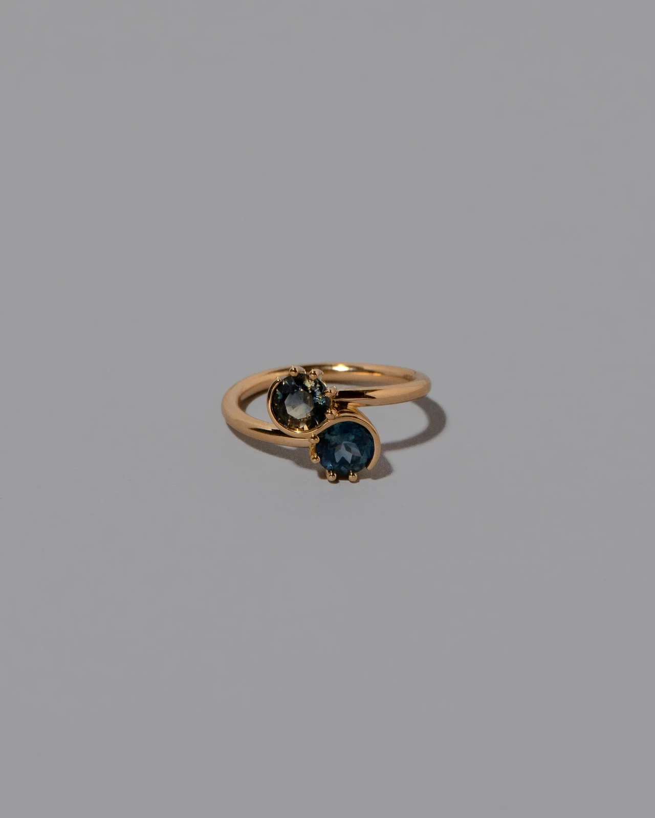 Sun & Moon Union Ring - Sapphire