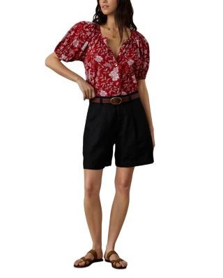 Faherty Sun Strider Pleated Shorts