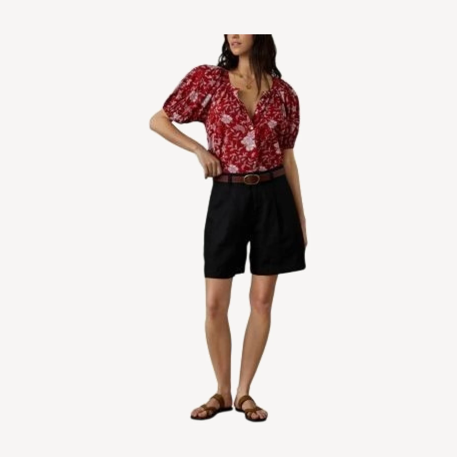 Faherty Sun Strider Pleated Shorts