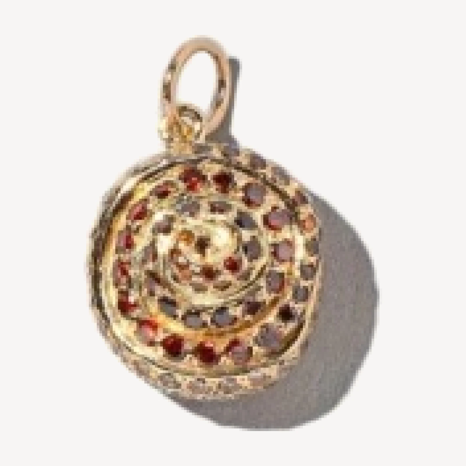 Pavé Cinnamon Roll Charm