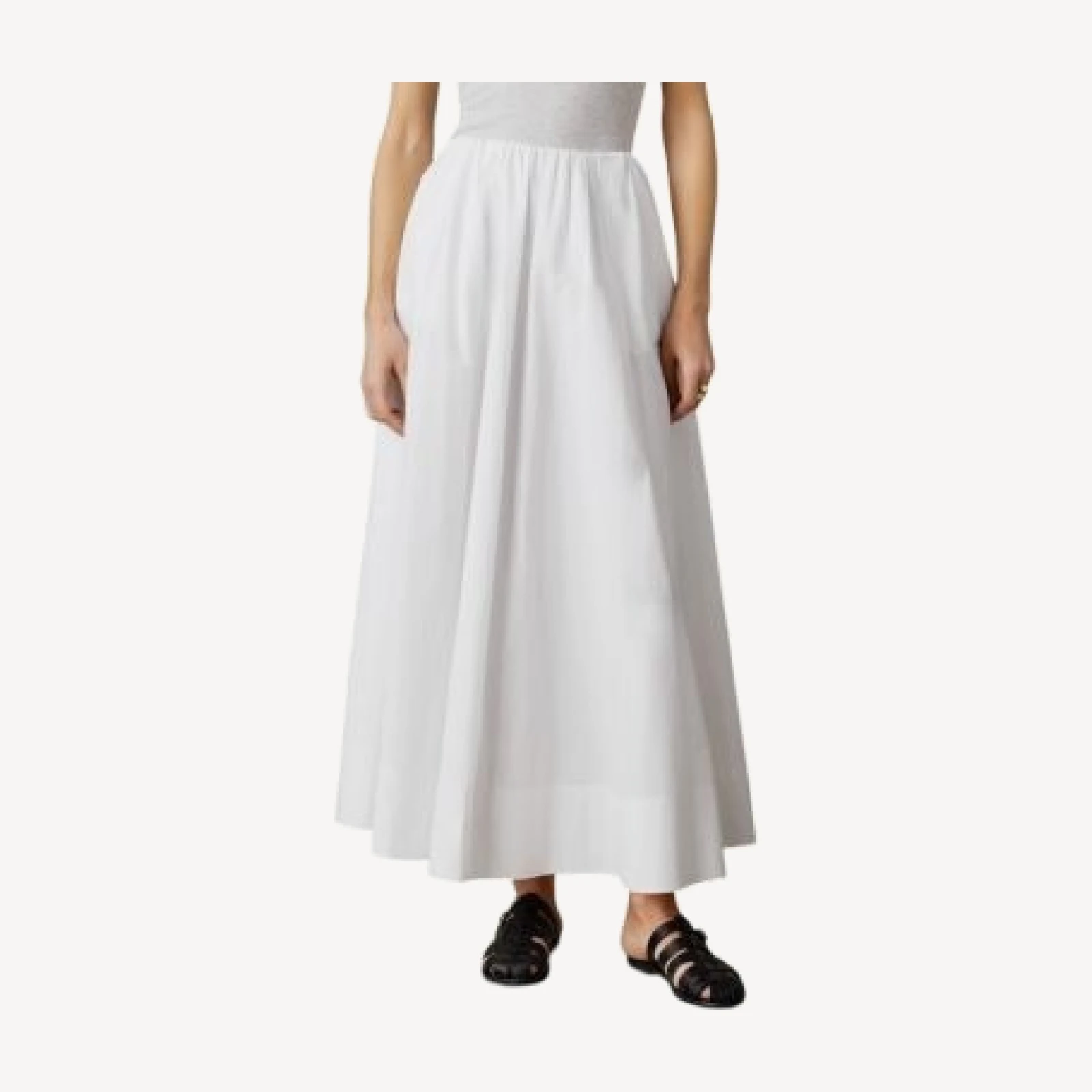 Faherty Coastal Poplin Nera Skirt