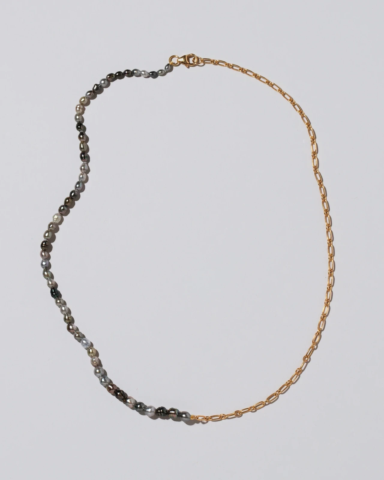 Tahitian Pearl Small Oval Necklace