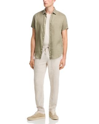 Faherty Linen Drawstring Pants