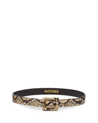 Mother The Constrictor Faux Leather Belt