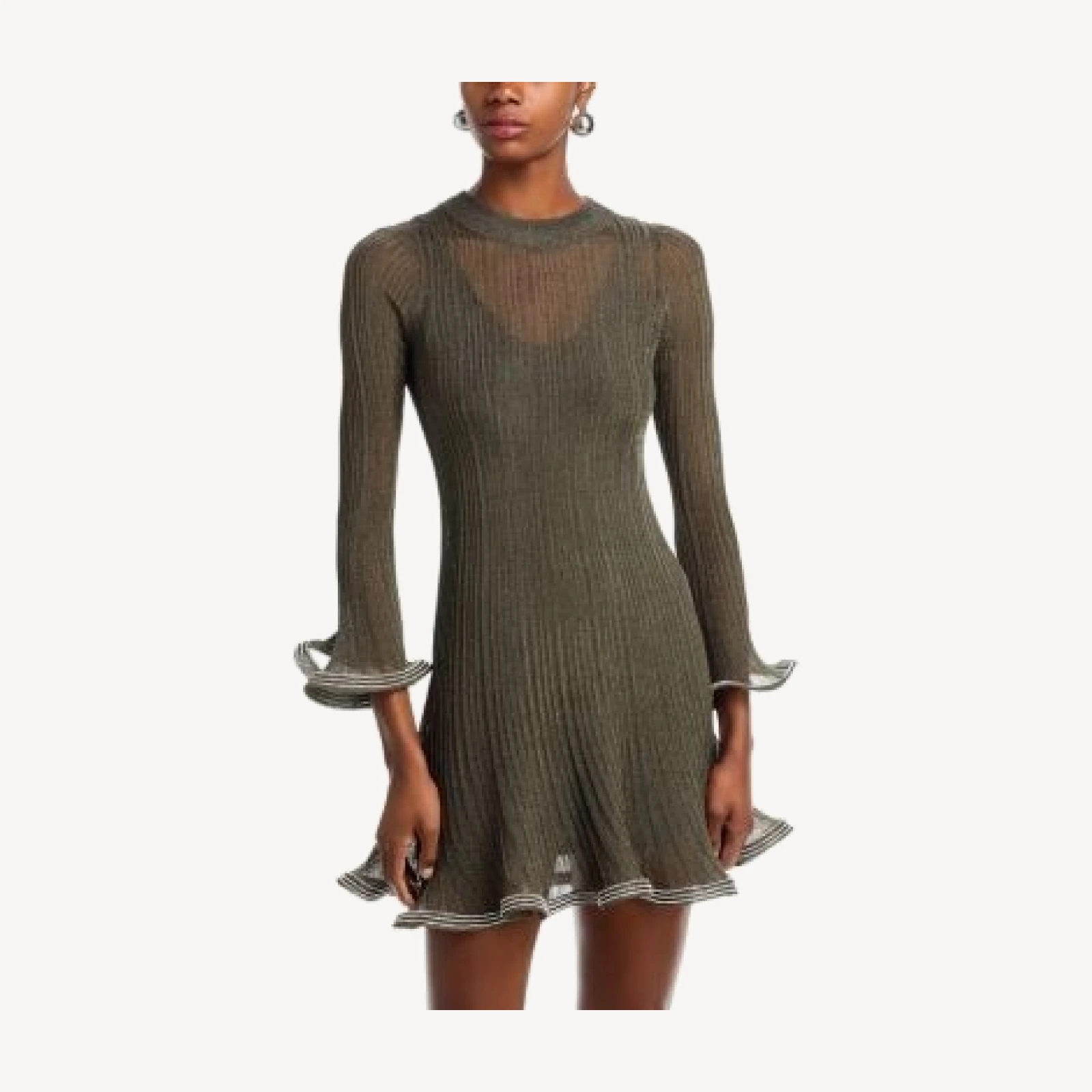Simkhai Zelda Long Sleeve Mini Dress
