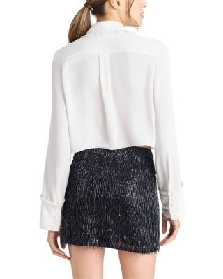 Cinq a Sept Zaida Bow Tie Blouse