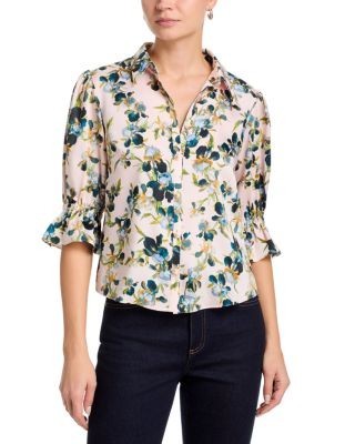 Cinq a Sept Fiona Trailing Iris Top