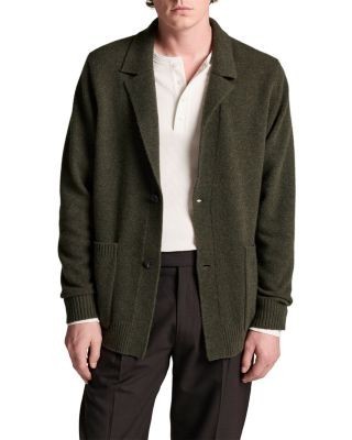 Vince Night Leaf Wool & Cashmere Felted Jacket