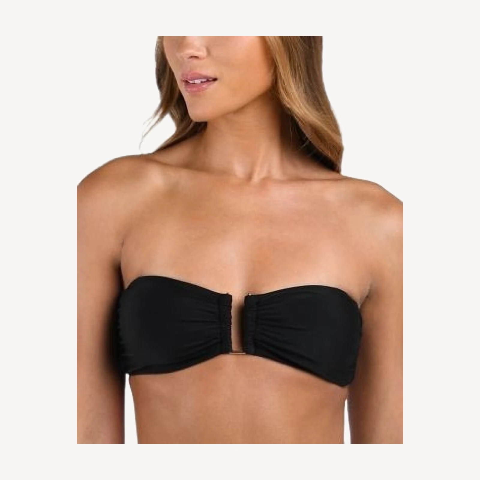 L'Agence Krysta Bandeau Swim Top