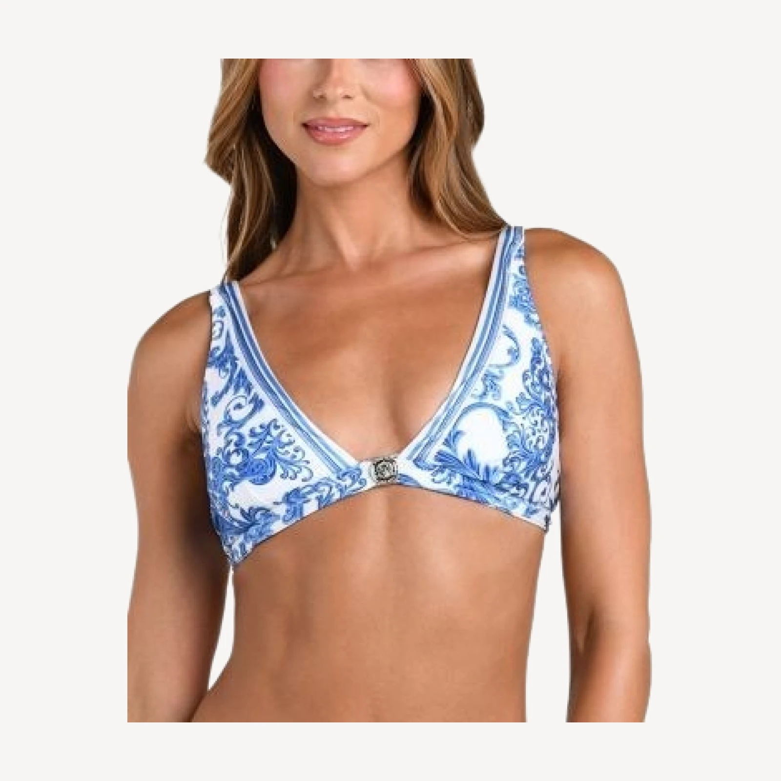 L'Agence Lexie Baroque Bikini Top