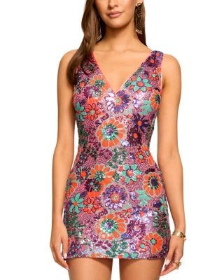 Ramy Brook Dahlia Aera Sequinned Dress