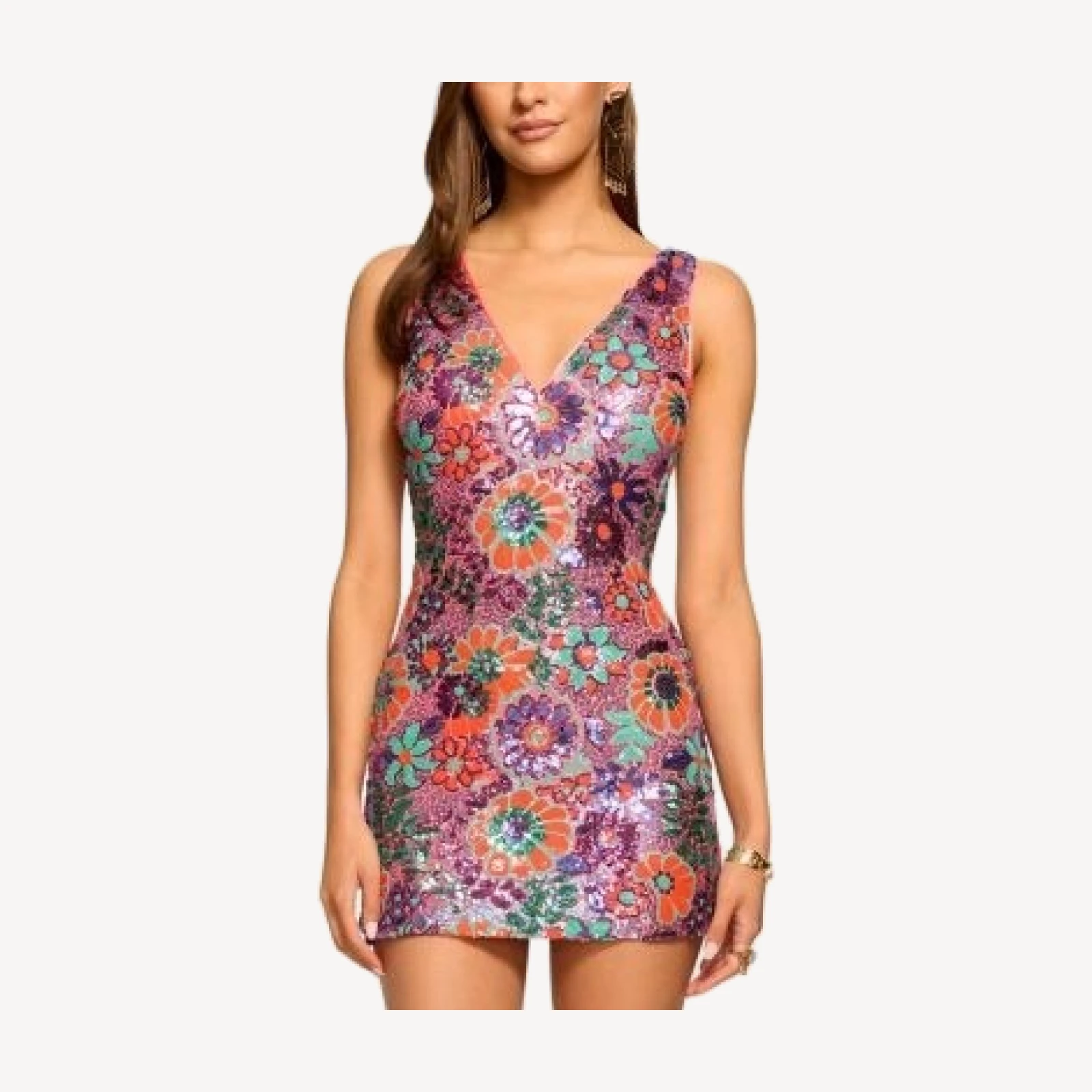 Ramy Brook Dahlia Aera Sequinned Dress