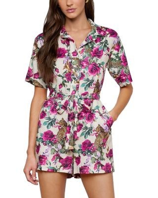 L'Agence Linen Romper