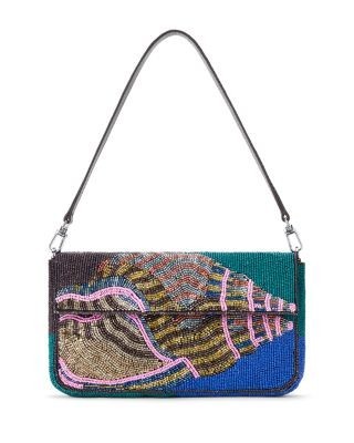 Staud Timmy Beaded Convertible Shoulder Bag