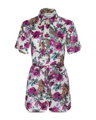 L'Agence Linen Romper