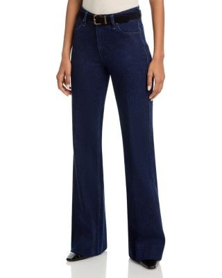 rag & bone Ruby High Rise Flare Leg Trouser Jeans in Night Rinse