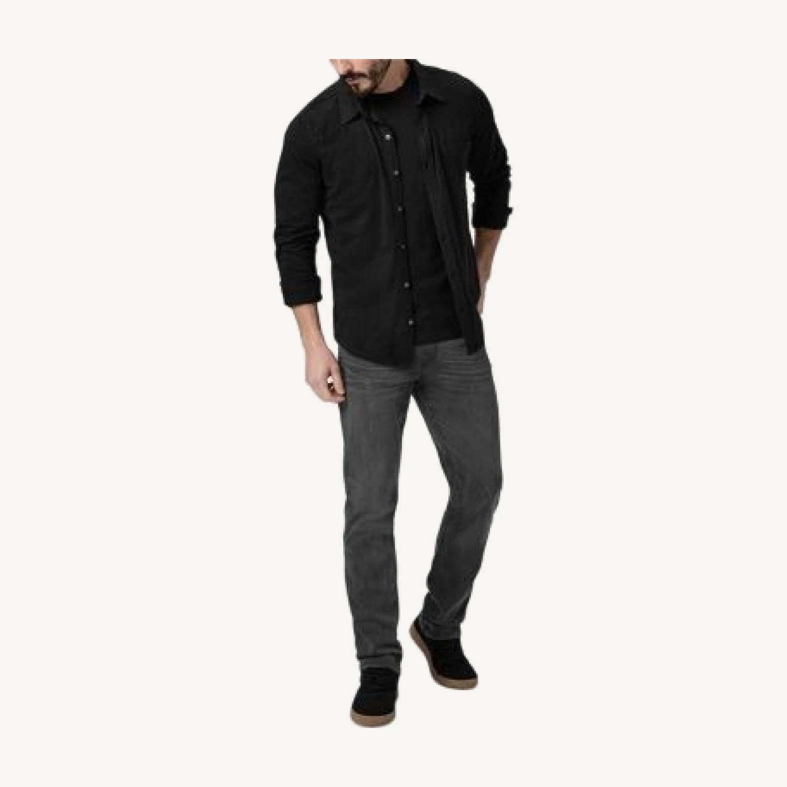 Paige Federal Slim Straight Jeans in Sheldon