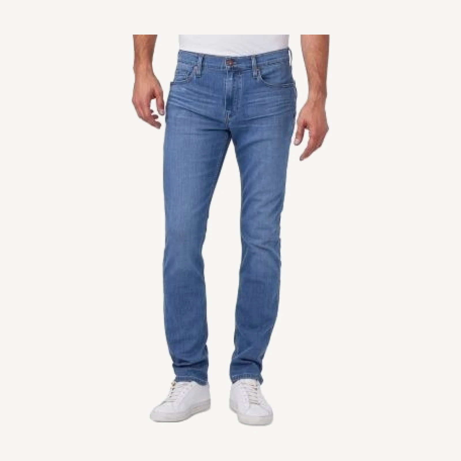 Paige Lennox Slim Fit Jeans in Canos