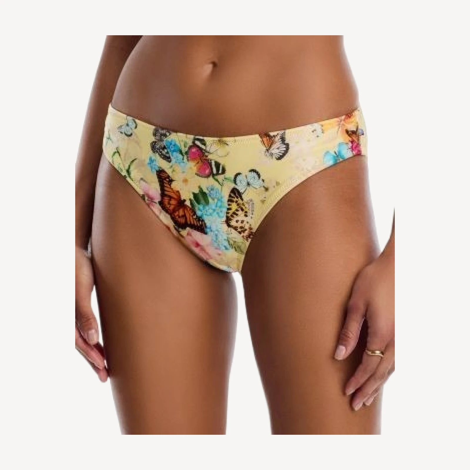 L'Agence Nicole Garden Butterflies Classic Bikini Bottom