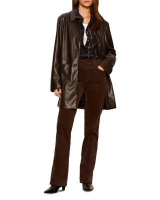 Sanctuary Avid Faux Leather City Coat