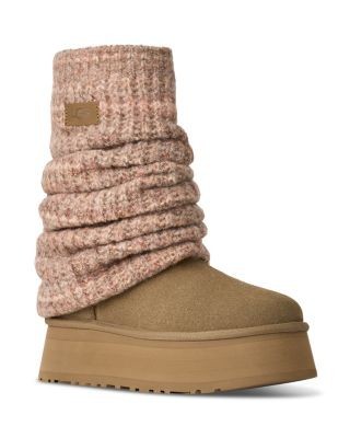 Ugg Women's Classic Mini Dipper Legwarmer Suede Boots